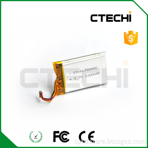 Li ion polymer battery 703450 for laser equipment